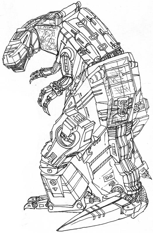 transformers coloring pages grimlock wallpaper - photo #17