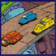 Cybertron, with TFs all over it. This shot is really common in the US cartoon; however Cybertron is rarely this colourful.