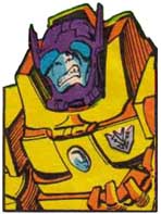 Image 2: A Decepticon spectator. Also appears to be constipated.